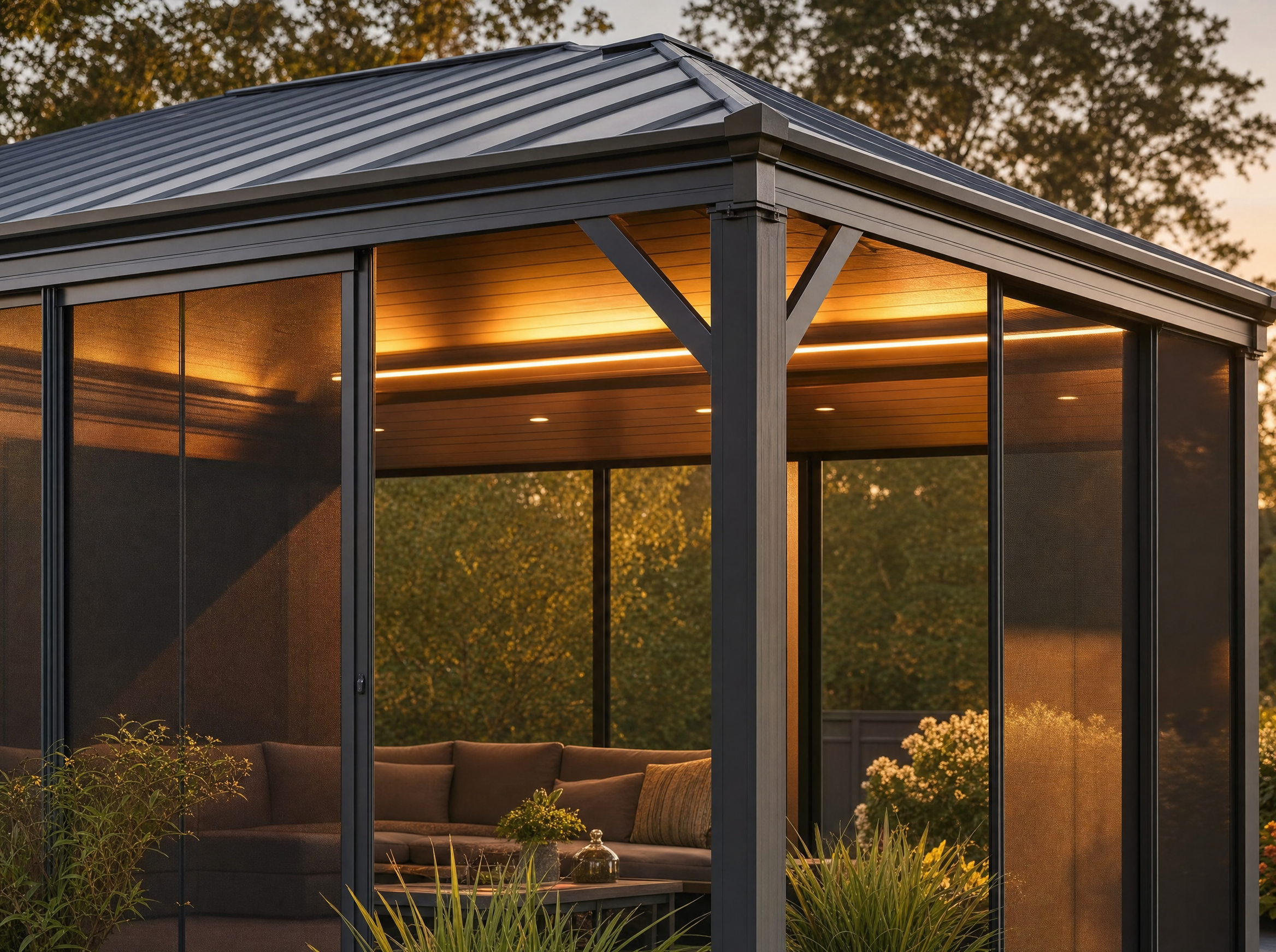 Gazebos - hardtop gazebo hero