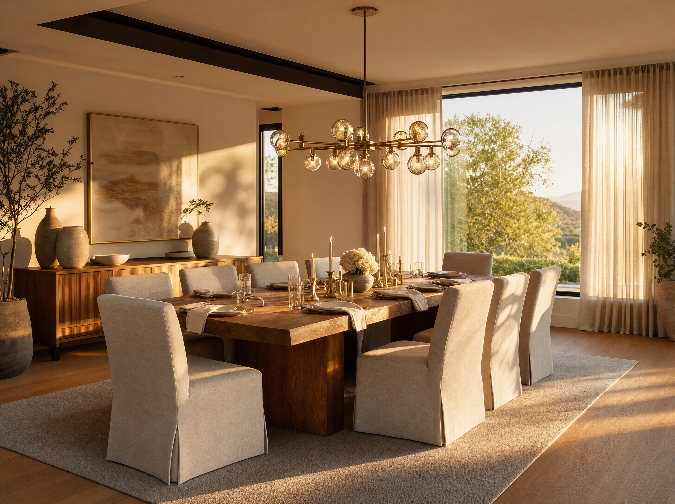 Dining Room - styled complete dining room