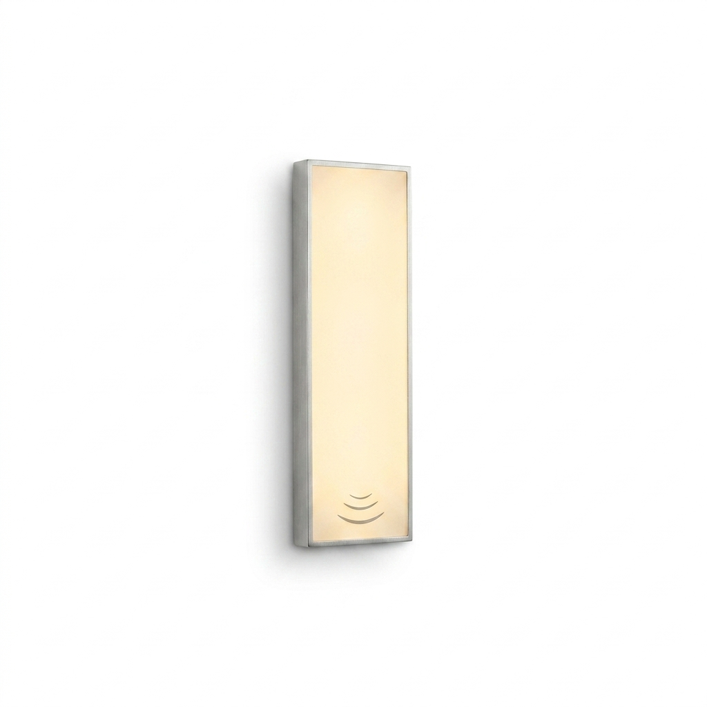 Minimalist Motion Sensor LED Stairway Light - studio white