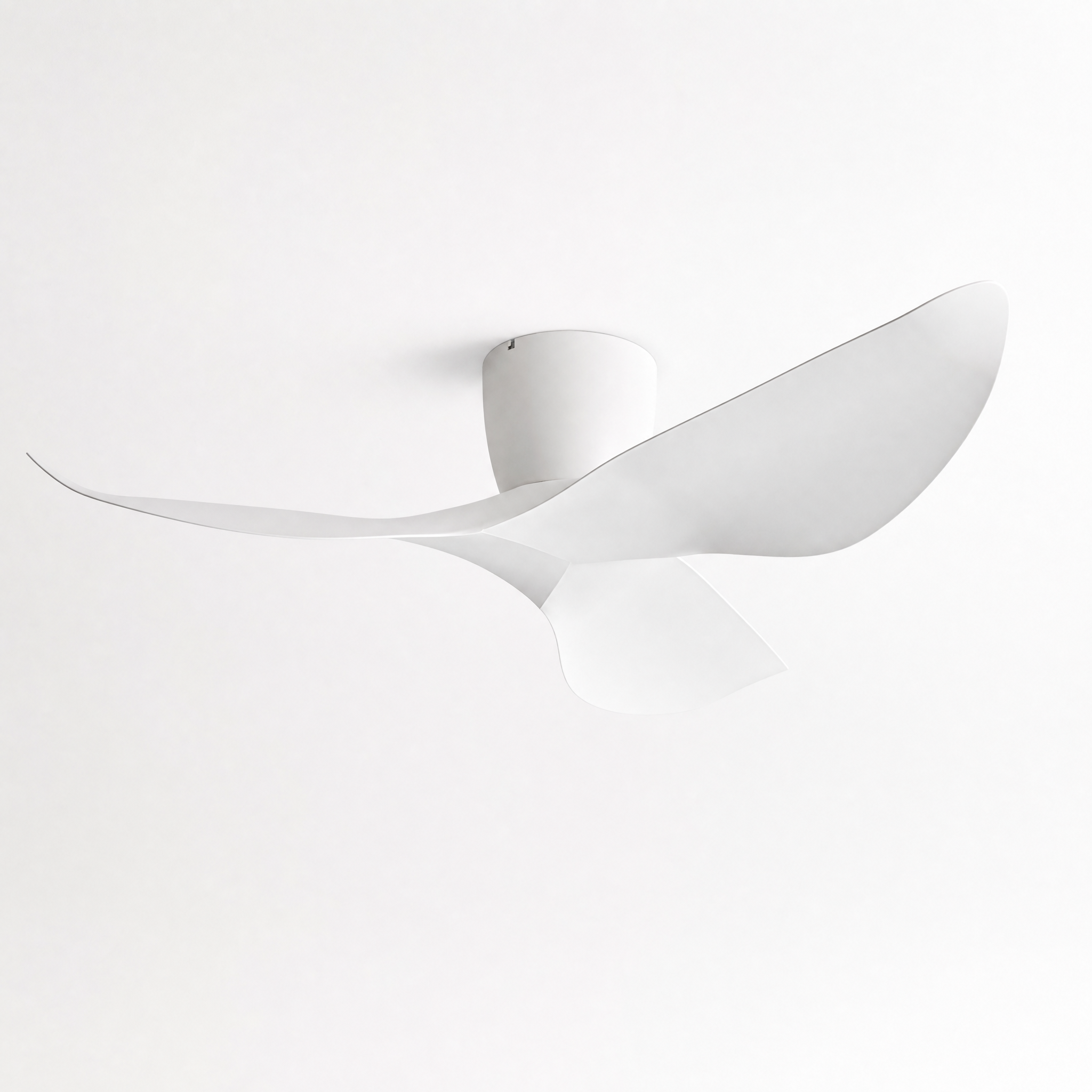White DC ceiling fan