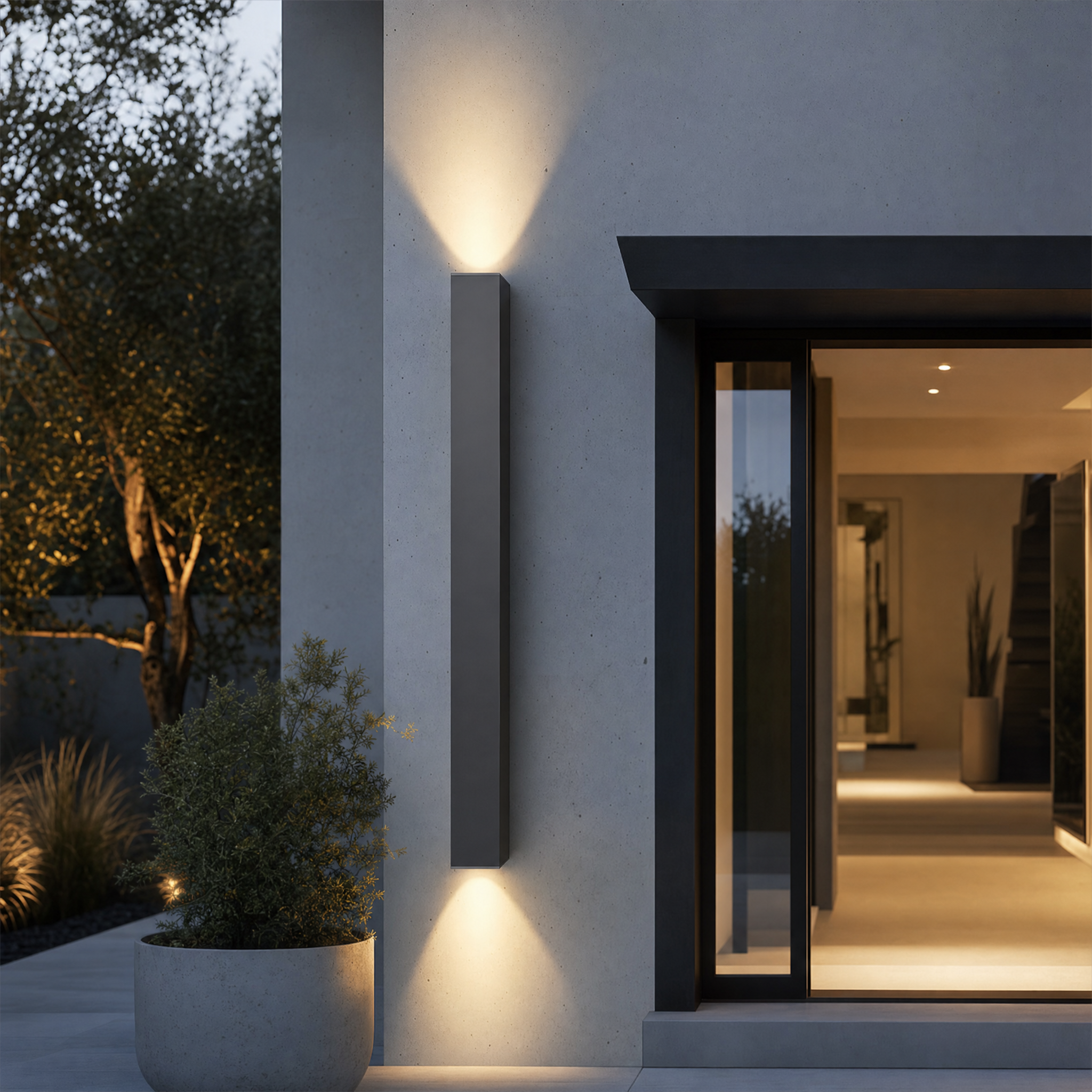 Rectangular Up/Down Wall Light lifestyle