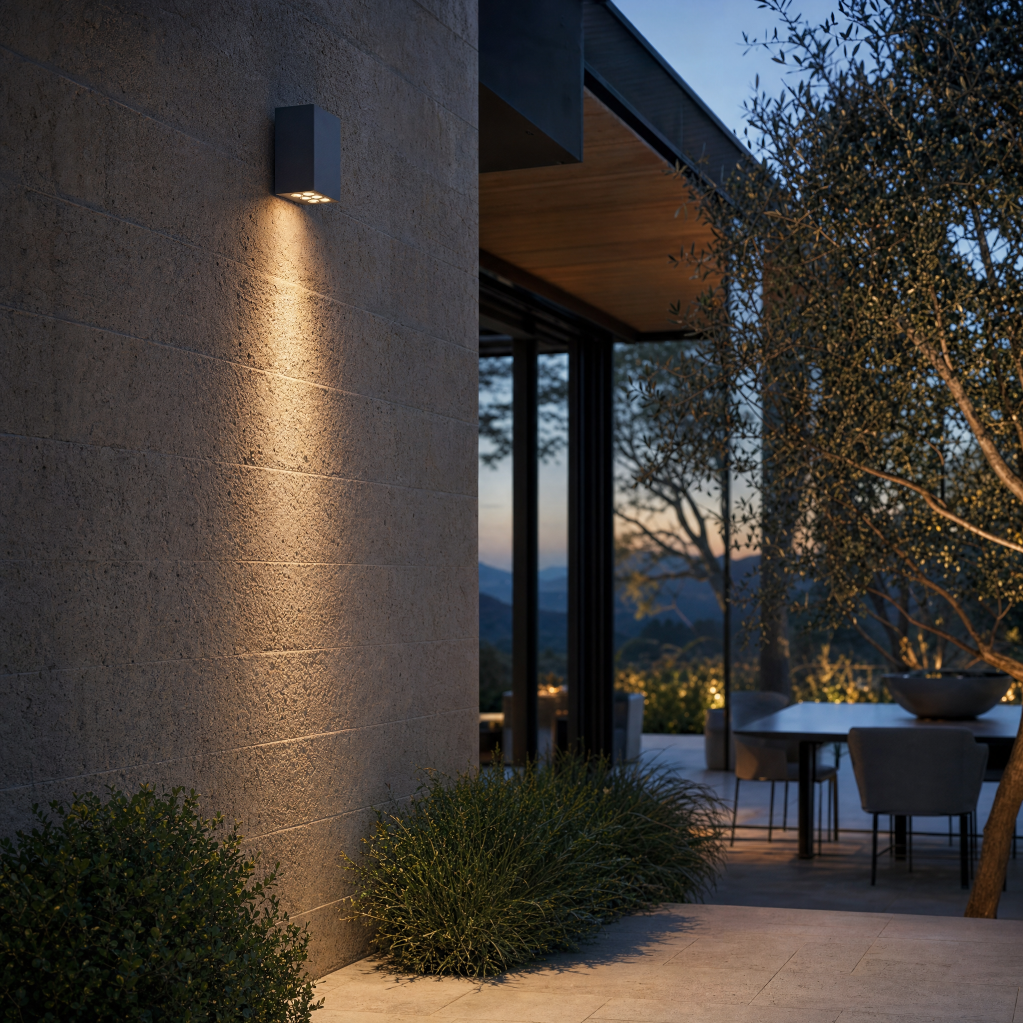 Waterproof LED Straight Wall Light lifestyle