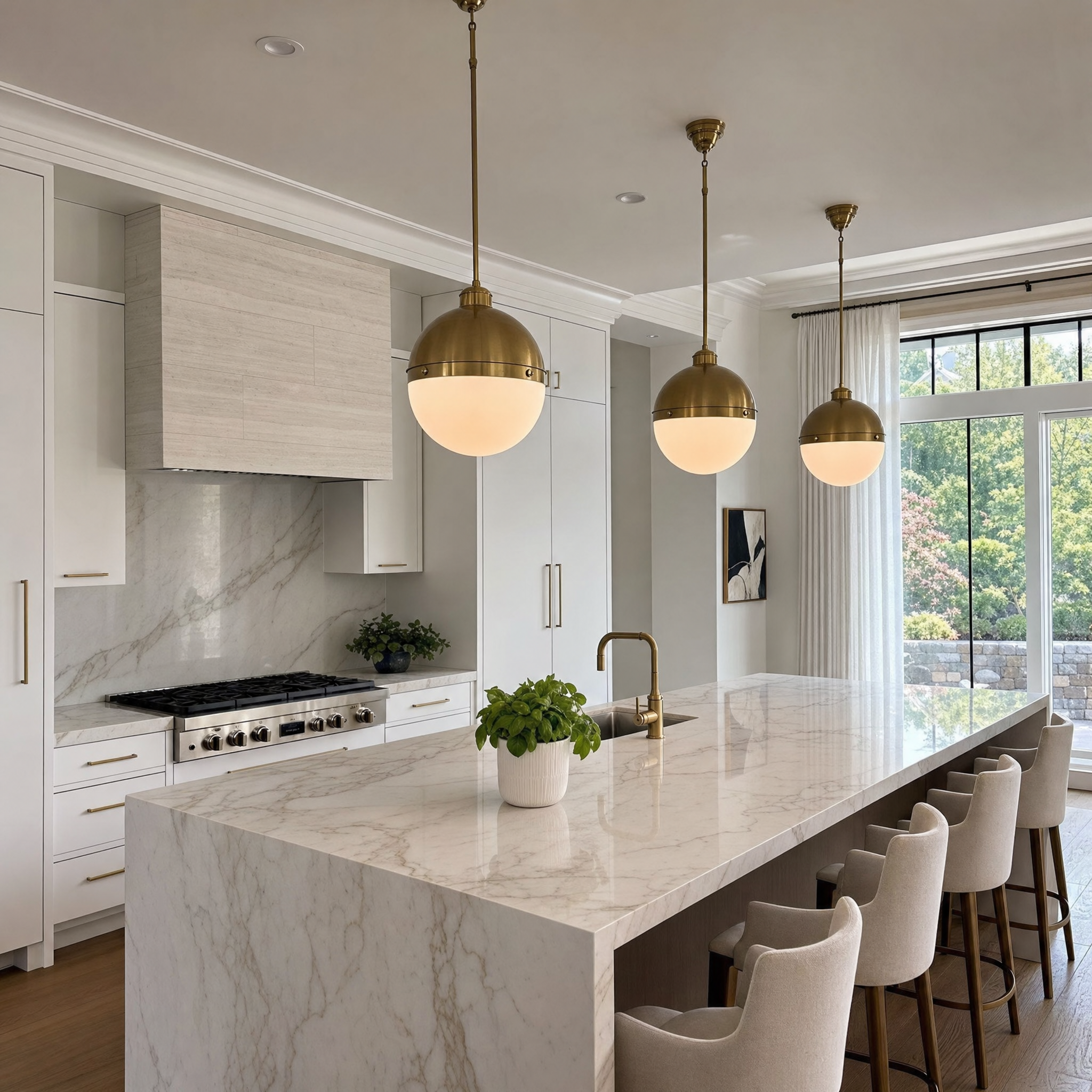Customer review photo - pendant kitchen